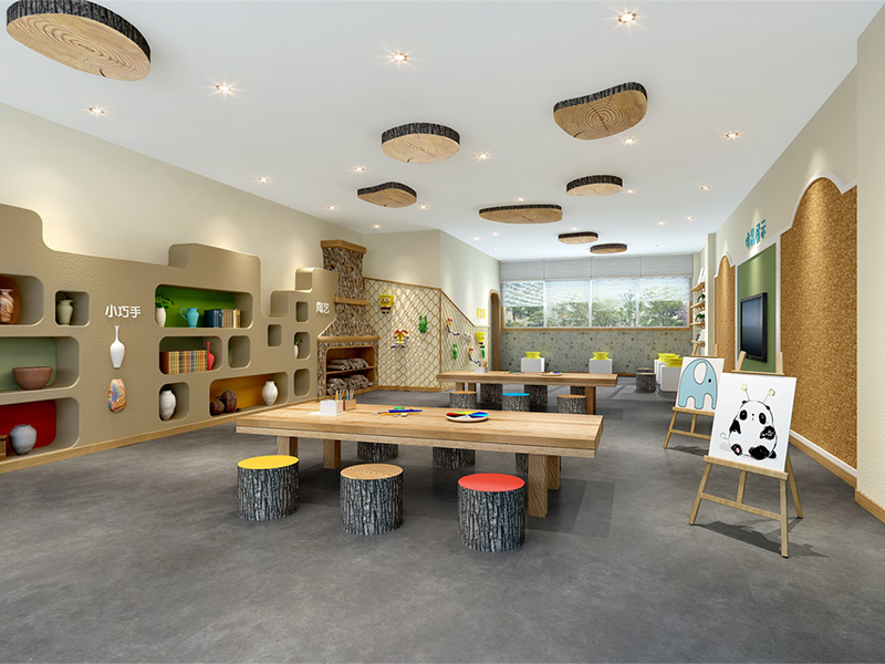 杭州兒童早教培訓(xùn)機(jī)構(gòu)裝修設(shè)計(jì)案